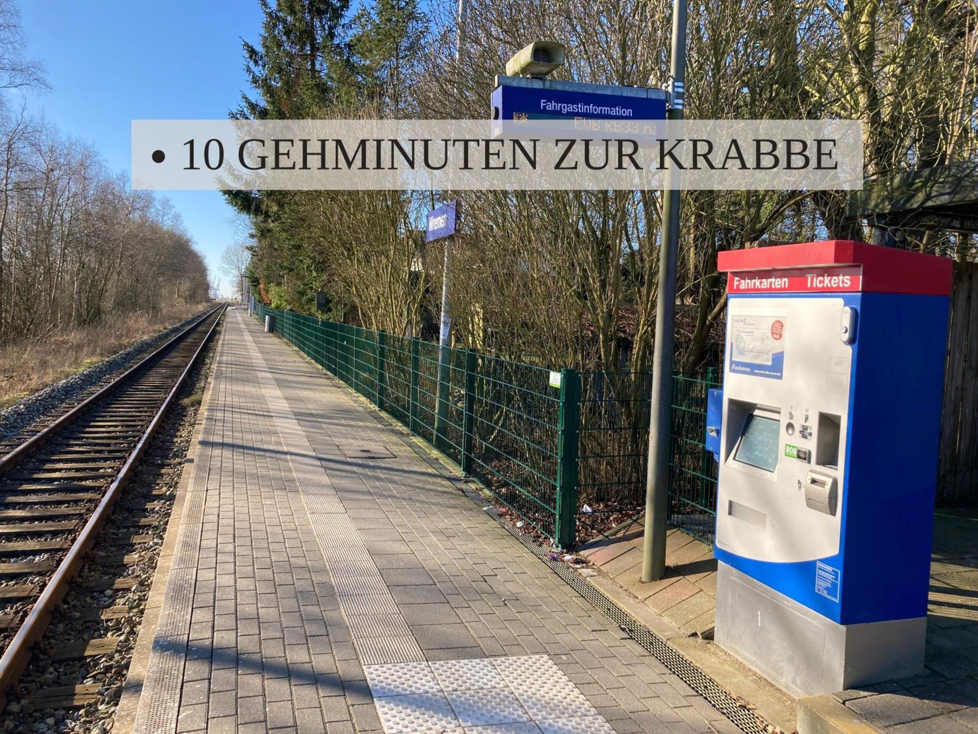 Haus Krabbe Apartments Mit Doppelbetten, Fuer 1-2 Personen, Hunde Kostenfrei Willkommen, Kostenfreier Parkplatz, Zwischen Bremerhaven Und Cuxhaven Gelegen Wremen Ngoại thất bức ảnh
