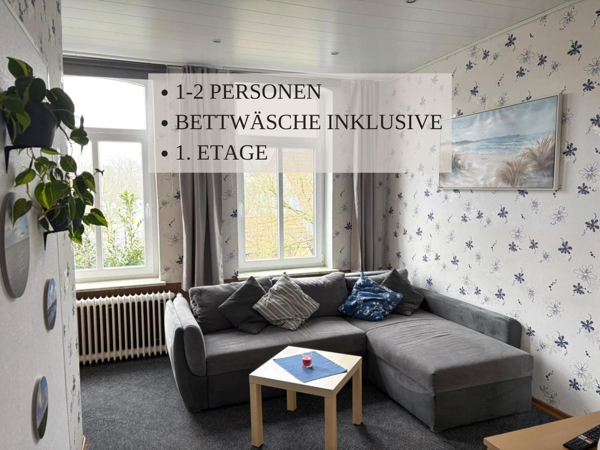 Haus Krabbe Apartments Mit Doppelbetten, Fuer 1-2 Personen, Hunde Kostenfrei Willkommen, Kostenfreier Parkplatz, Zwischen Bremerhaven Und Cuxhaven Gelegen Wremen Ngoại thất bức ảnh